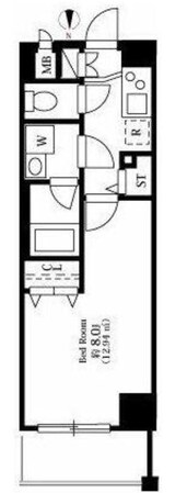 Divre 森下の物件間取画像
